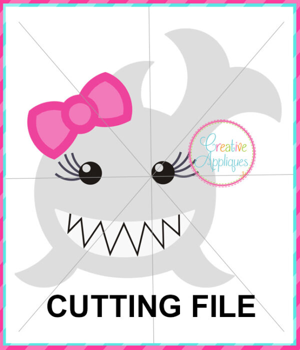 Girl Shark Cutting File