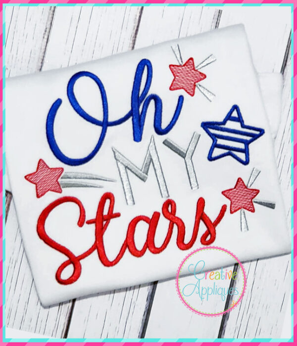 Oh My Stars Embroidery - Image 3