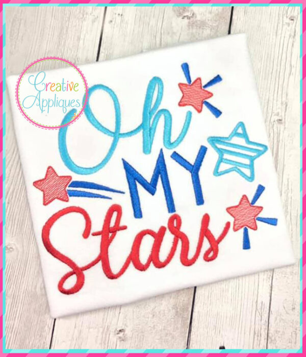 Oh My Stars Embroidery