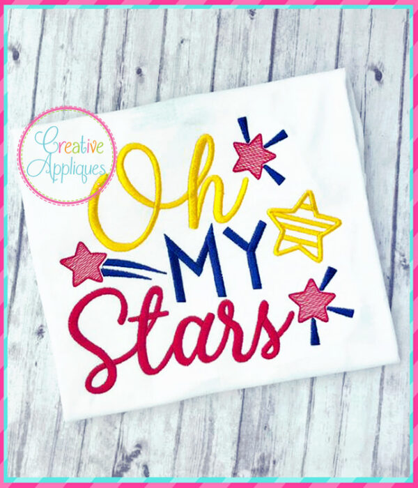 Oh My Stars Embroidery - Image 2