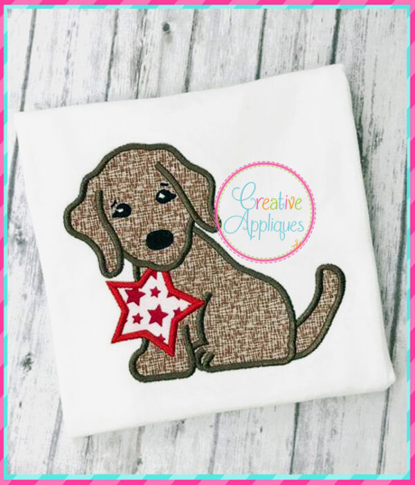 Dog Star Applique - Image 2