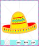 Sombrero Cut File - Creative Appliques