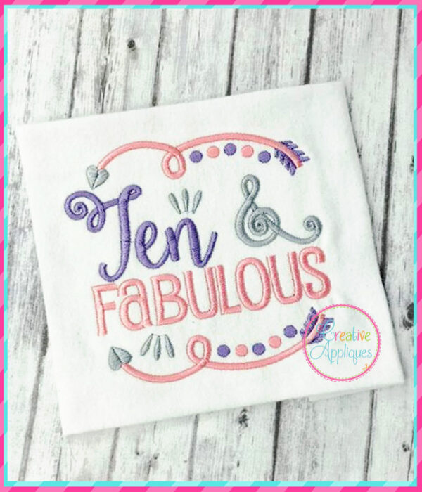 Ten and Fabulous Embroidery - Image 2