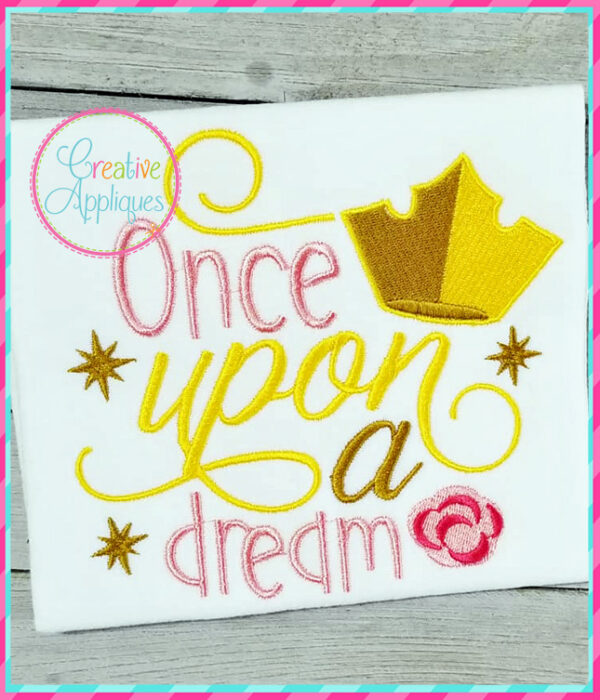 Once Upon a Dream Embroidery - Image 2