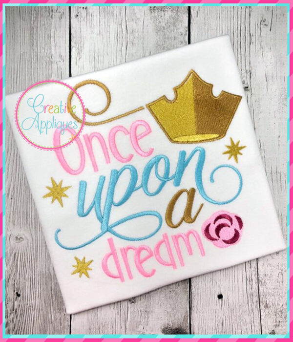 Once Upon a Dream Embroidery