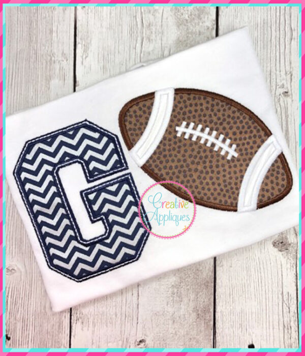 Go Football Applique