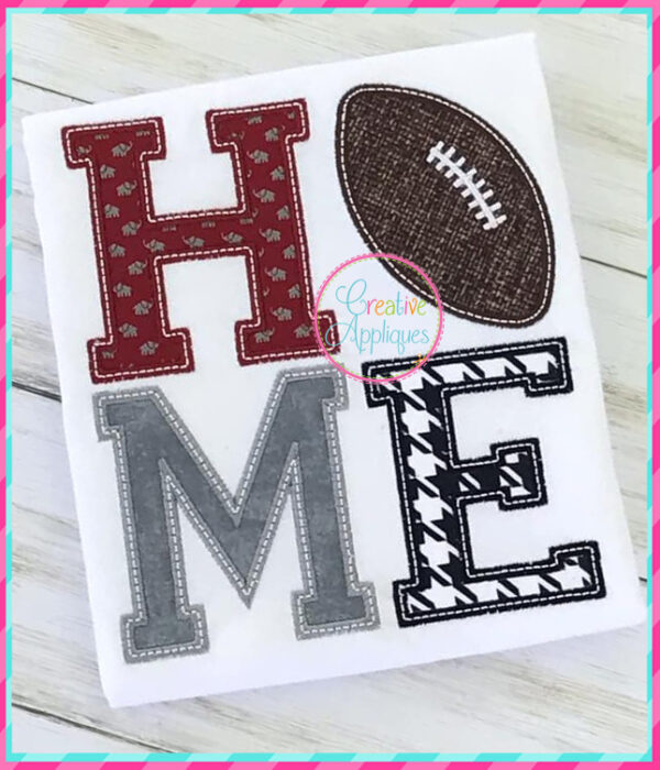 Home Football Applique