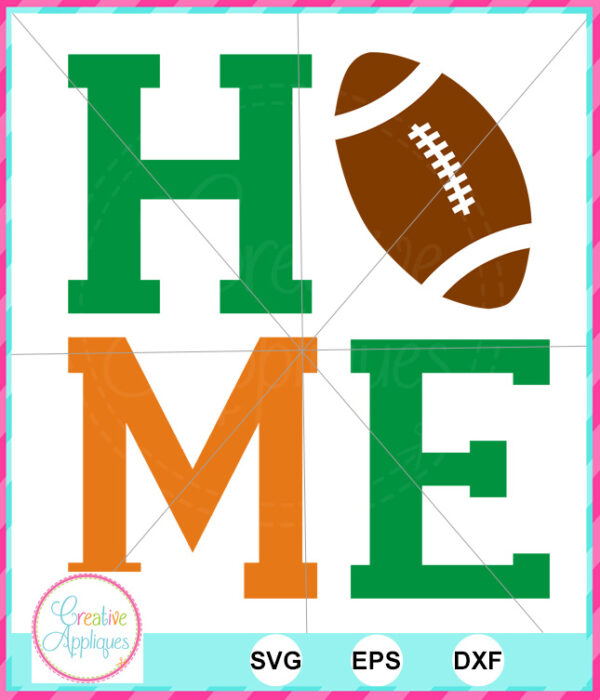 Home Football Cut File