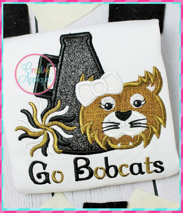 Mascot Cheer Megaphone Applique Set - Image 19