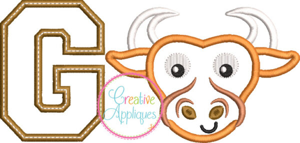 Go Mascot Applique Set - Image 11