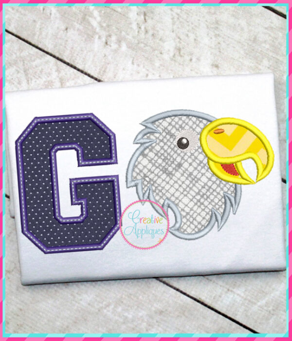 Go Eagle Applique