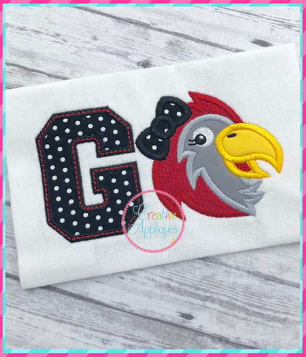 Go Falcon Girl Applique