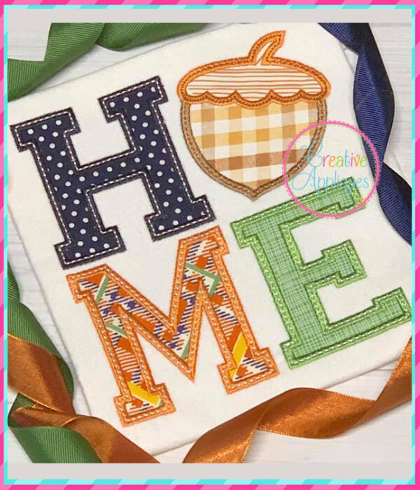 Home Acorn Applique