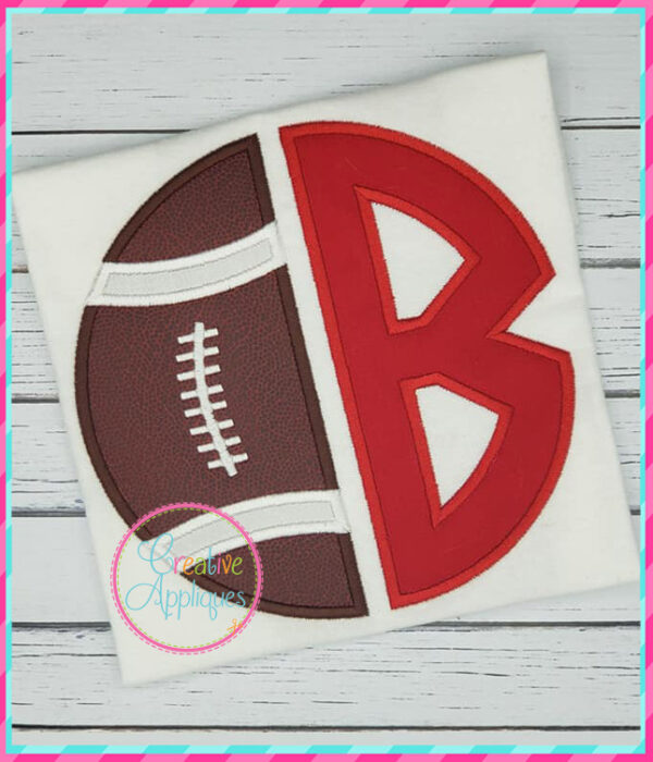 Football Applique Alphabet - Image 5