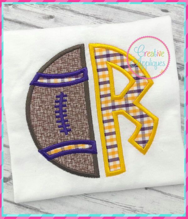 Football Applique Alphabet - Image 4