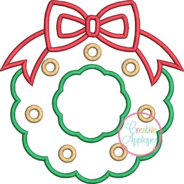 Wreath Applique - Image 3