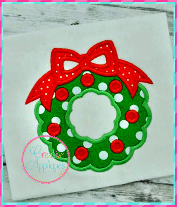 Wreath Applique - Image 2