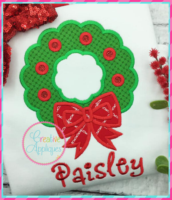 Wreath Applique