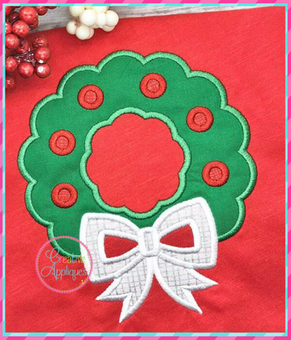 Wreath Applique - Image 4