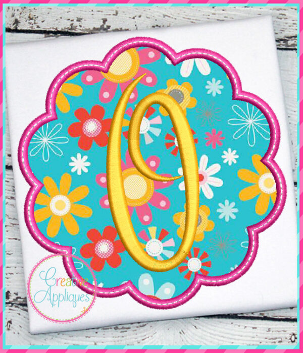 Scallop Frame Applique