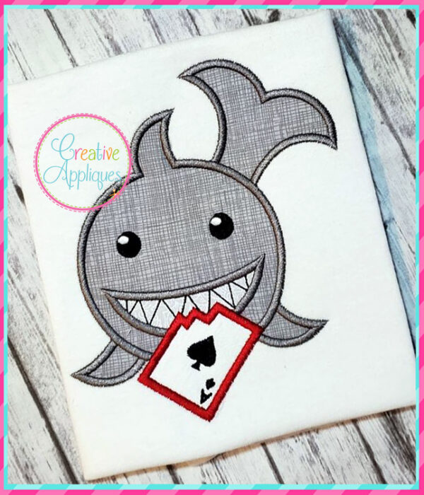 Card Shark Applique