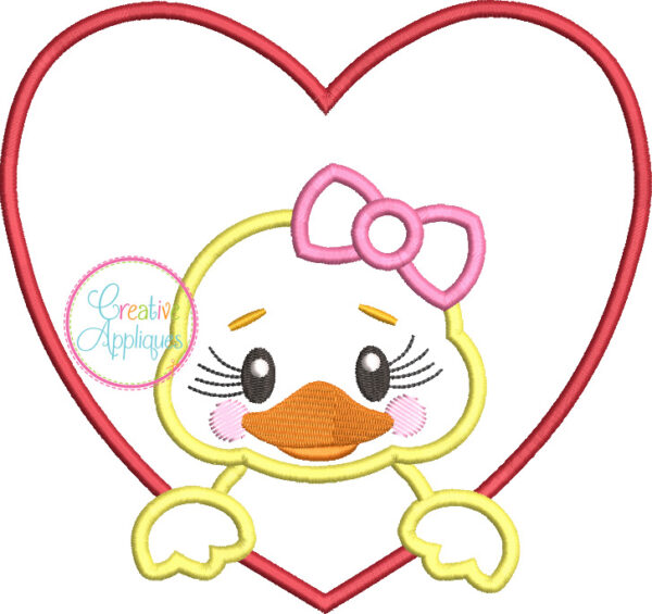 Valentine Animal Heart Applique Set 1 - Image 18