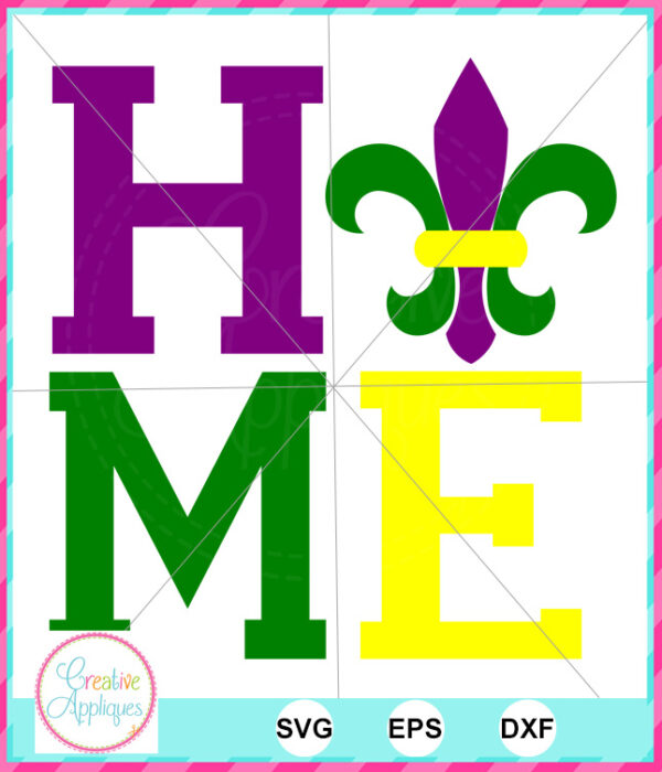 Home Fleur De Lis Cut File