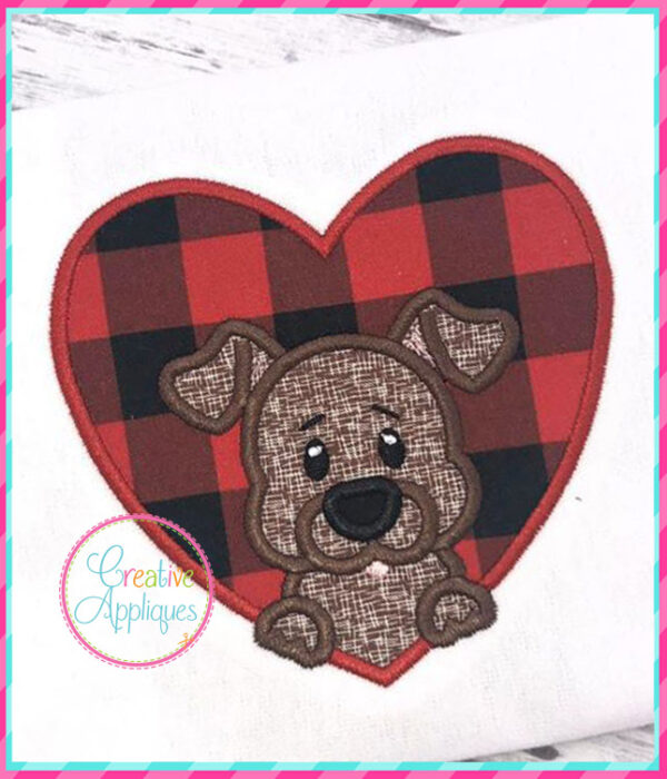 Valentine Animal Heart Applique Set 1 - Image 11