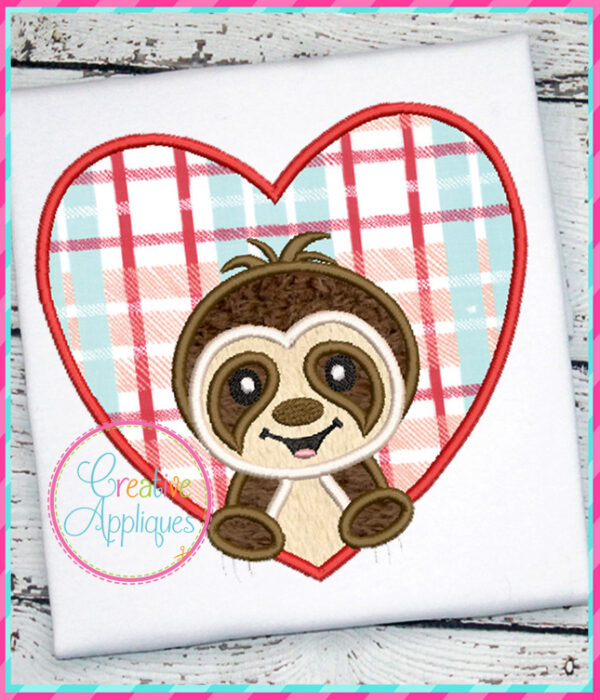 Valentine Animal Heart Applique Set 2 - Image 6