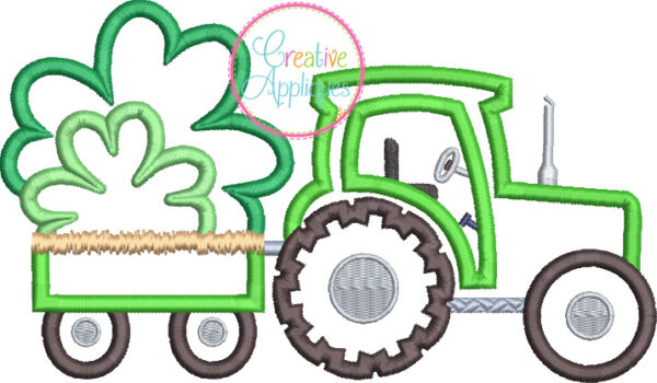 Shamrock Tractor Applique - Image 2