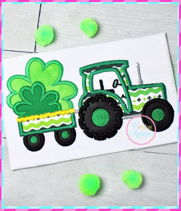 Shamrock Tractor Applique