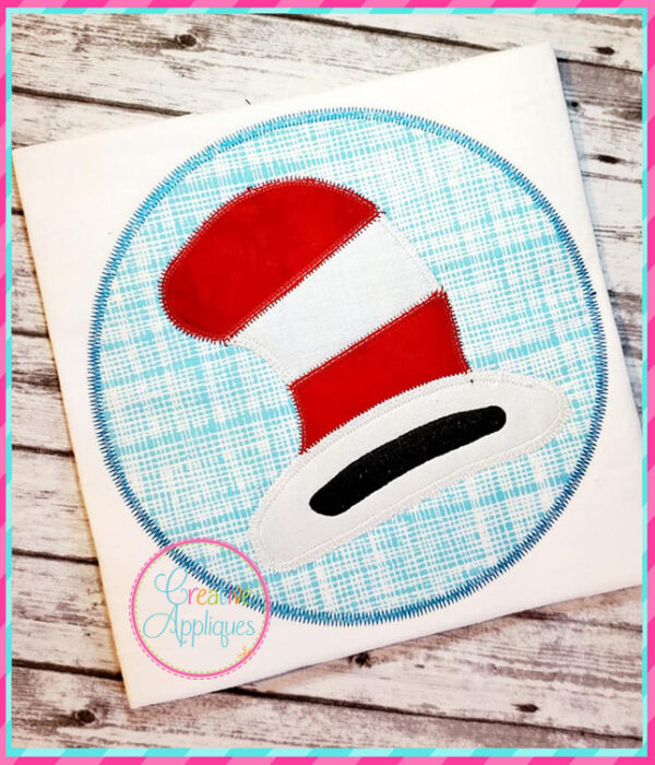 Zigzag Striped Hat Applique - Image 4