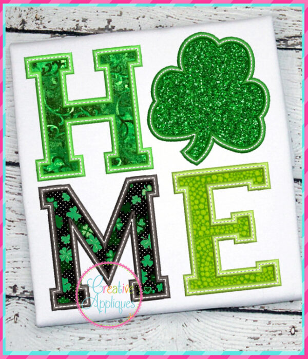 Home Clover Applique