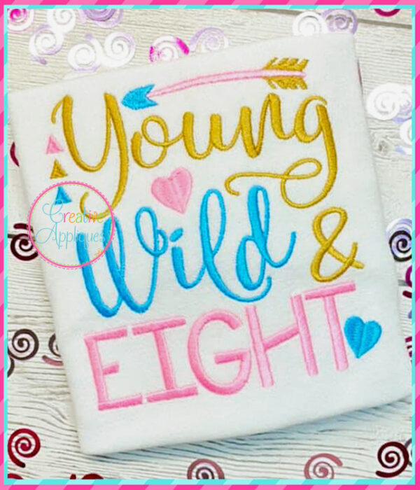 Young Wild Eight Embroidery