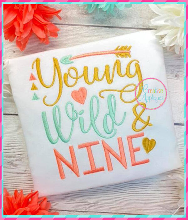 Young Wild Nine Embroidery