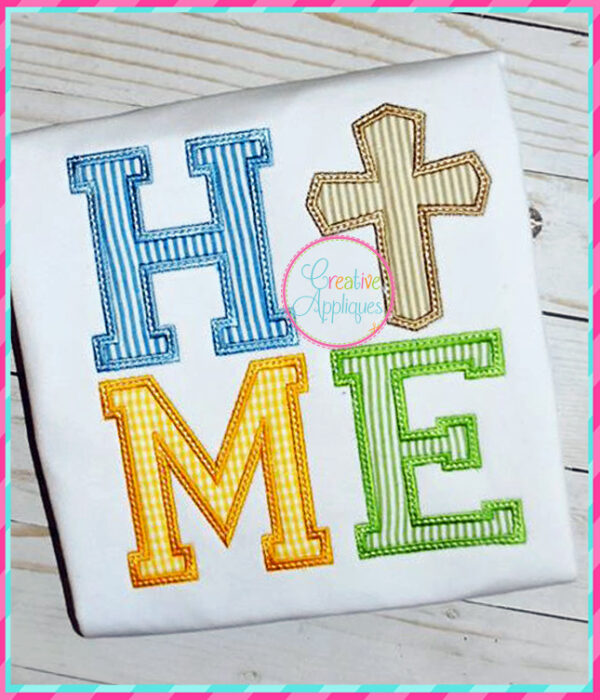 Home Cross Applique - Image 3