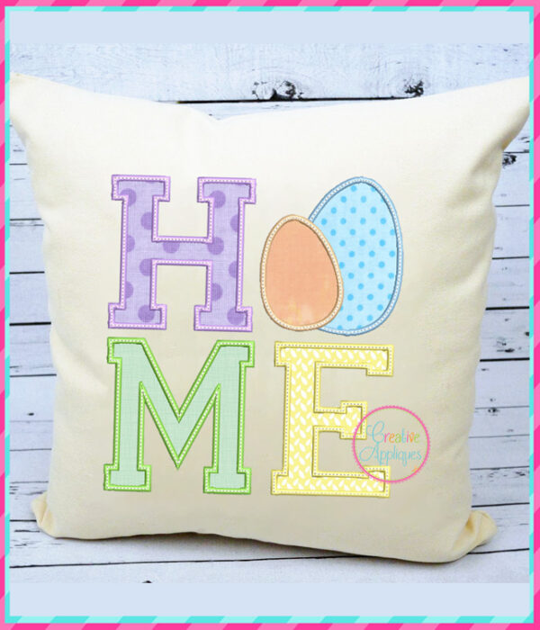 Home Eggs Applique