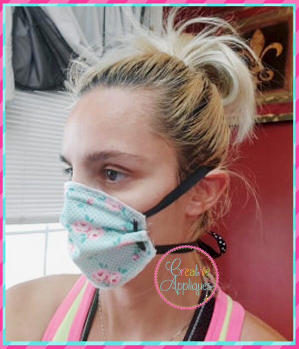 In The Hoop Zigzag Stitch Face Mask - Image 5