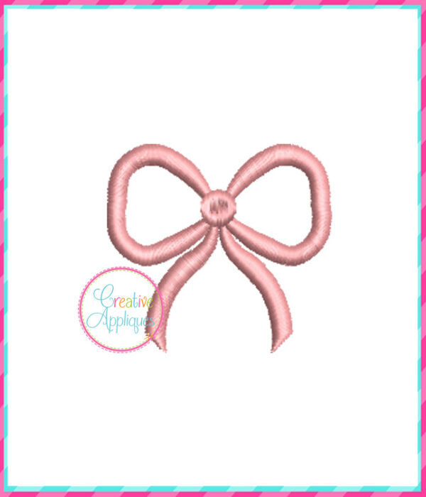 Flower and Bow Applique & Embroidery Set - Image 6