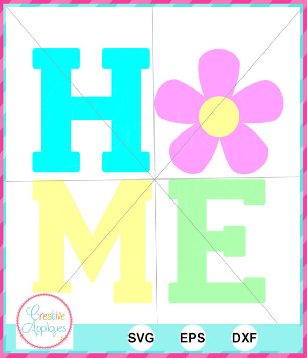 Home Flower Cut File