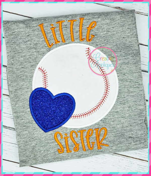 Baseball Applique and Embroidery Set - Image 10