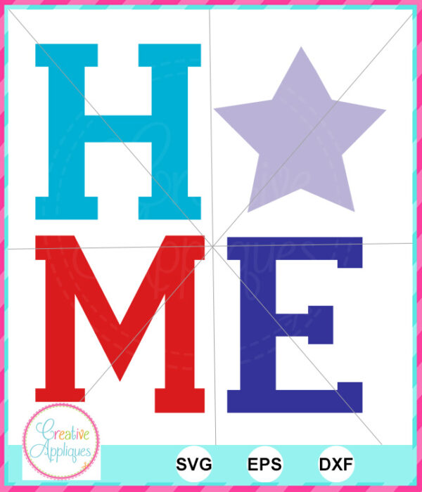 Home Star Cut File