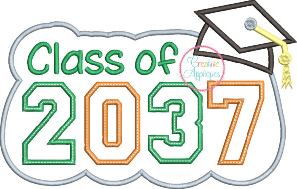 Class of 2037 Applique - Image 2