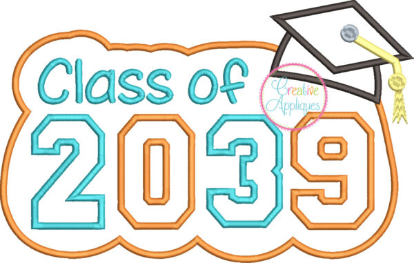 Class of 2039 Applique - Image 2