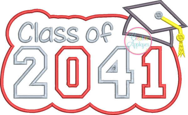 Class of 2041 Applique - Image 2