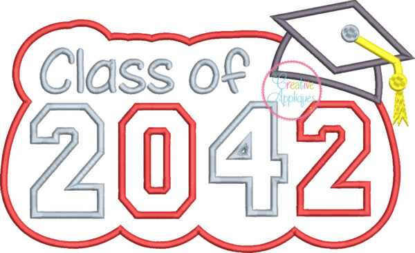 Class of 2042 Applique - Image 2