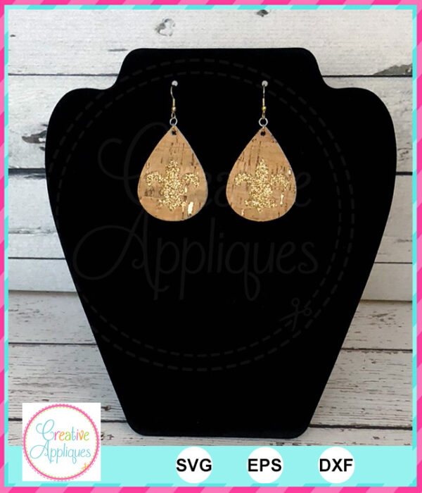 Earring Teardrop Cut File Set - Image 7