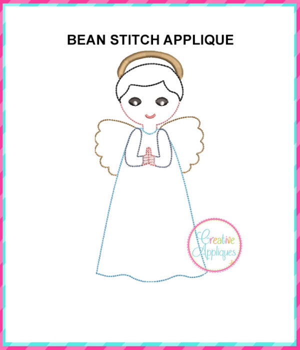 Nativity Bean Stitch Applique Design Set - Image 16