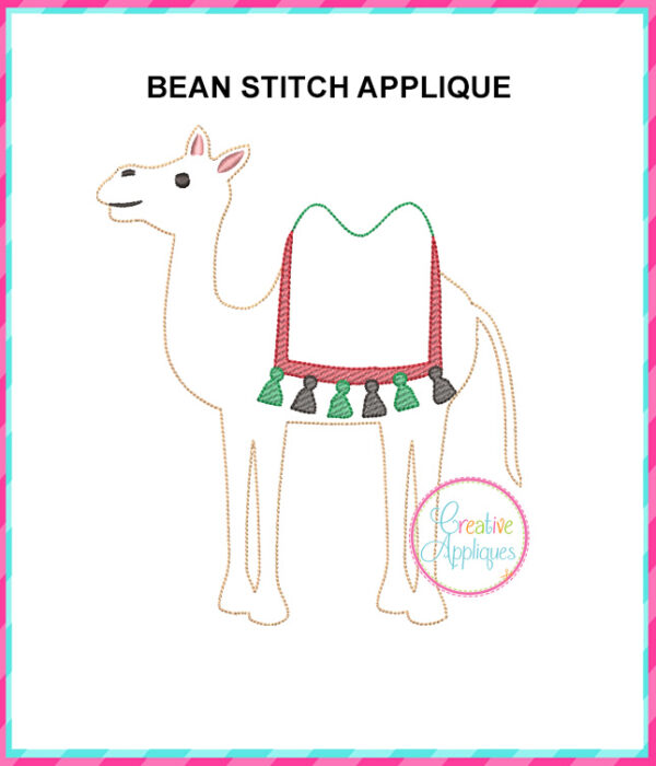 Nativity Bean Stitch Applique Design Set - Image 13