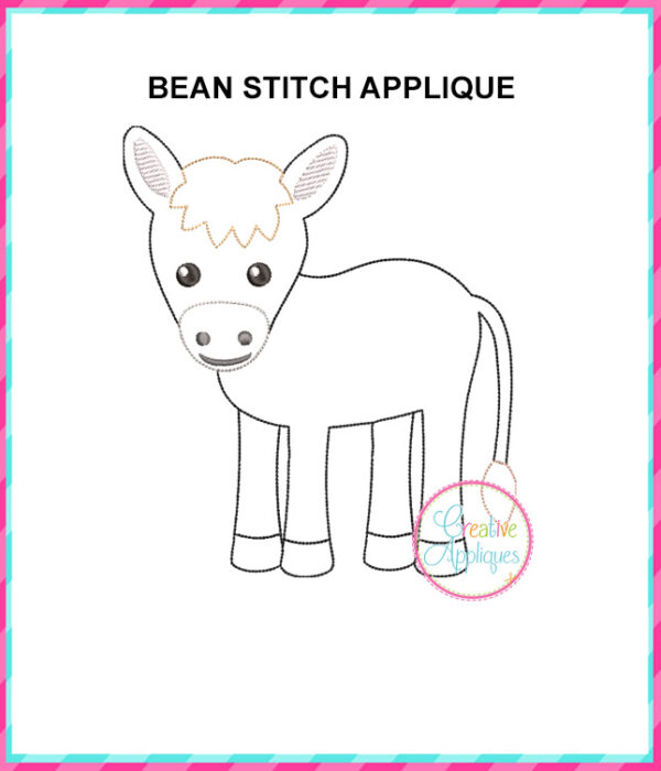 Nativity Bean Stitch Applique Design Set - Image 14